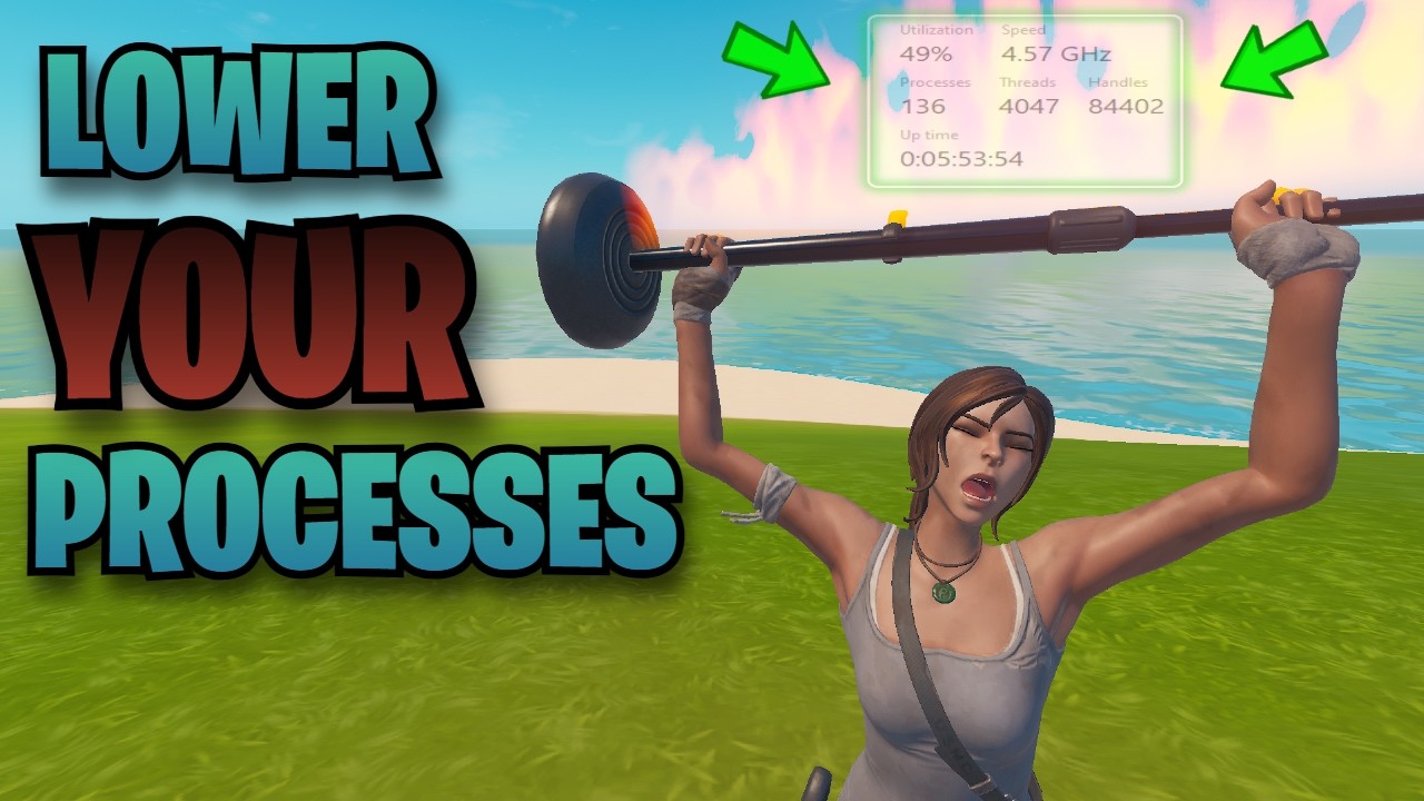 How To DRASTICALLY Lower Your Processes In Windows! (MORE FPS + LESS ...