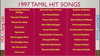 Hits of 1997 - Tamil songs - Audio JukeBOX (VOL I)