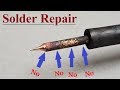 Repair Soldering Iron || Solder NOT sticking to the Tip , how to Clean and re tin