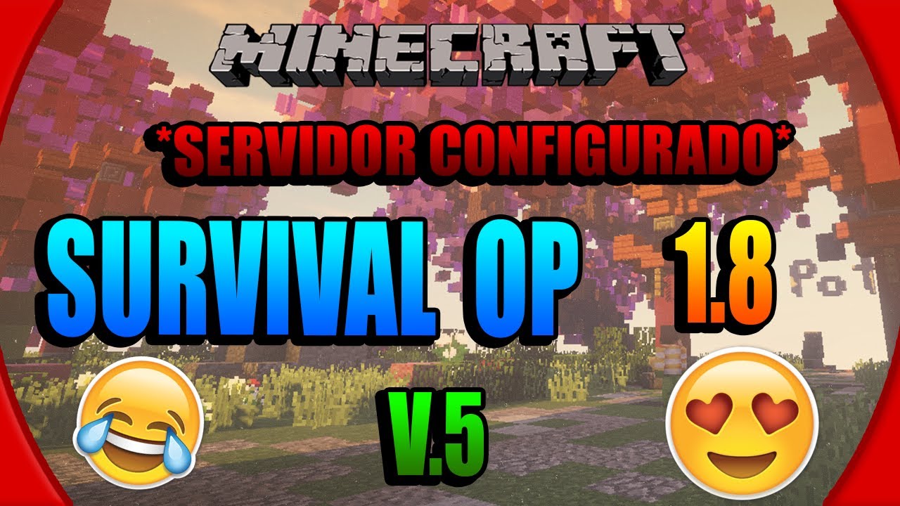 Server Configurado SURVIVAL OP V5 | Minas, RankUp, Crates. (1.8.x) + SORTEO🚀 (CERRADO)