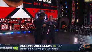 Bears Pick Caleb Williams With The 1st Pick | 2024 NFL Draft