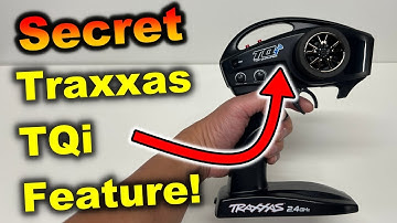 Secret Traxxas TQi Radio Transmitter Feature / Multi-model memory / Traxxas Link