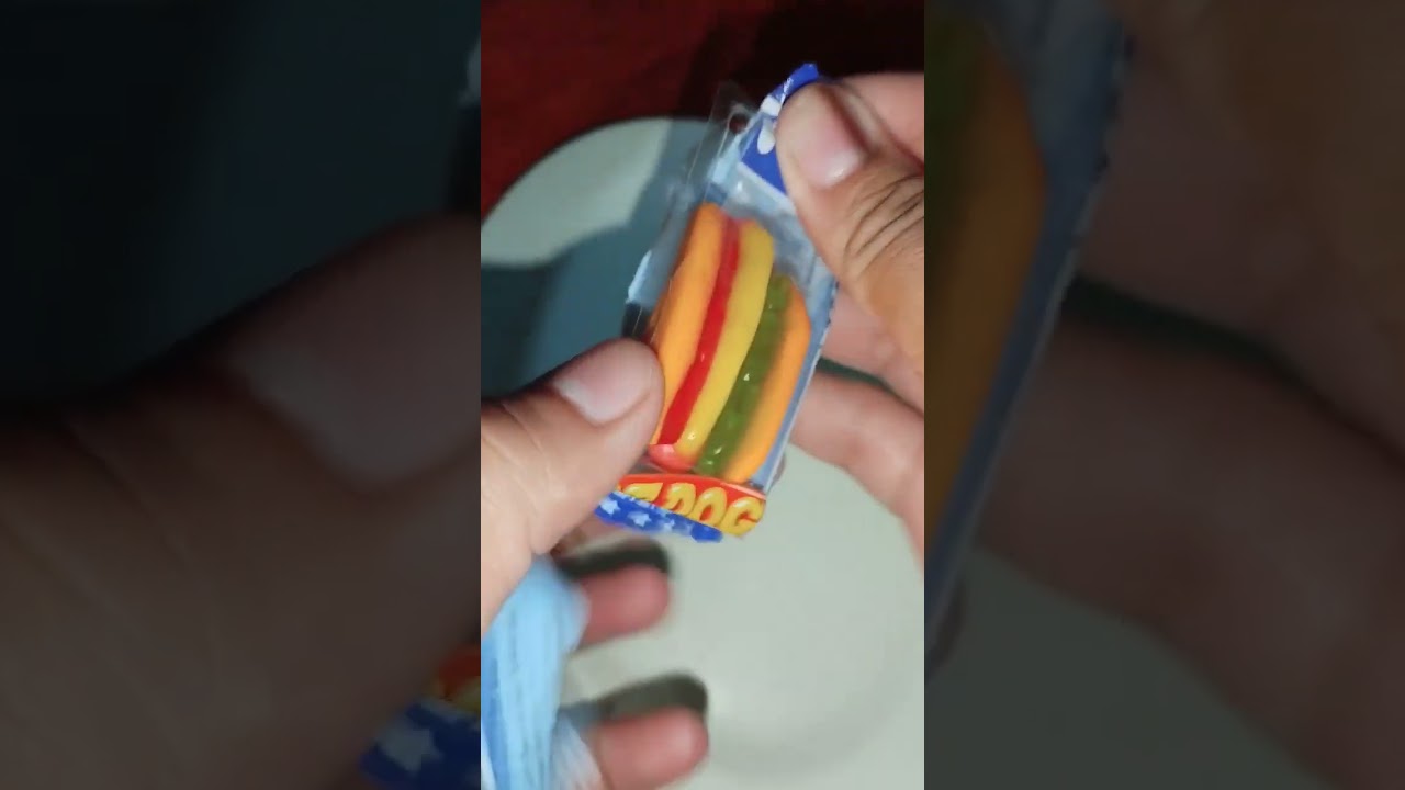 Trolli Gummy Hotdog
