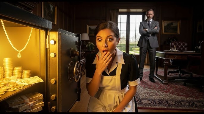 Billionaire Left the Safe Open to Test His Black Maid ... Her Reaction Left  Him Speechless.