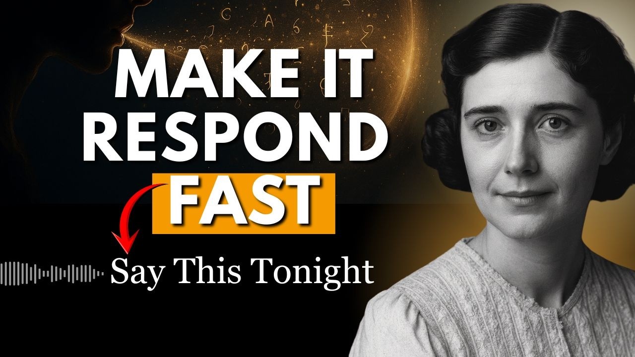 Заставьте Вселенную отреагировать быстро — произнесите это перед сном (Флоренс Сковел Шинн)