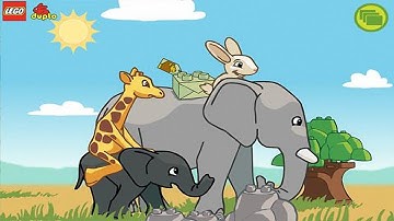 Lego Duplo Zoo - Gameplay Review Animation - Lego Cartoon Games for Kids