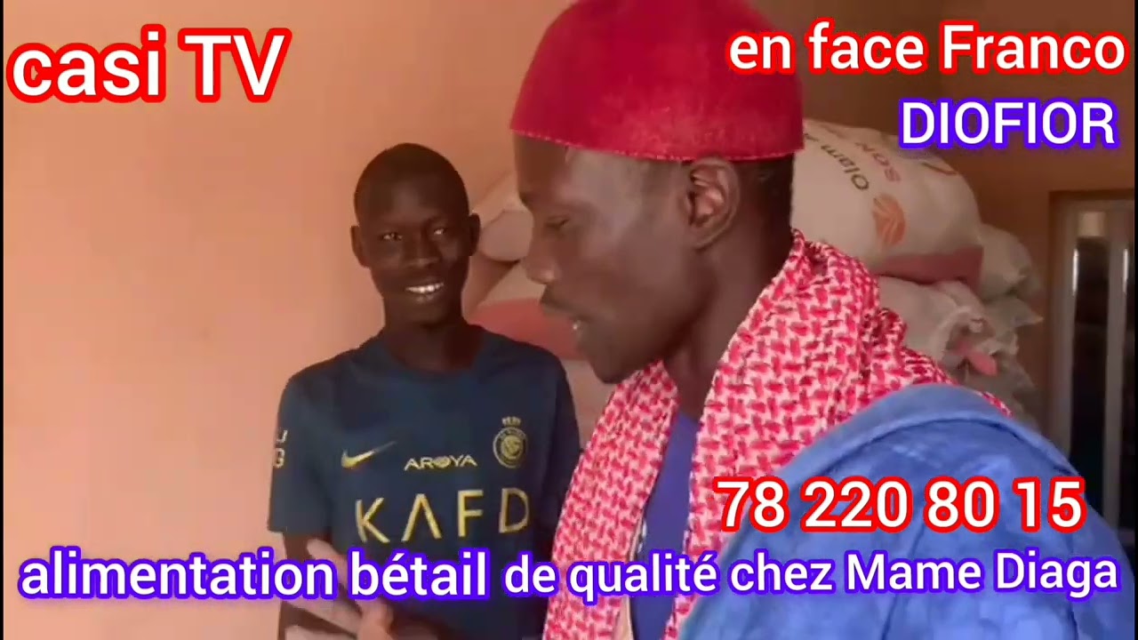 aliments bétails DIOFIOR chez Mame Diaga garage 