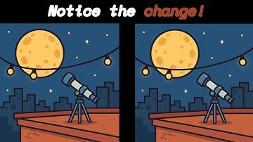 Find 3 differences in 90 seconds: For genius eyes only