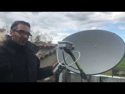 Premier Test Geosat Internet par Satellite Konnect via Eutelsat connexion très haut-débit par neosat
