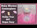 Baby Shower Centerpiece 🌸 Dollar Tree Diy Super Easy