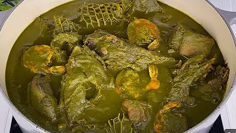 HOW TO MAKE TRADITIONAL EDO BLACK SOUP I SOUP FOR LONG LIFE
