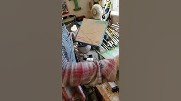 Beginning an encaustic painting