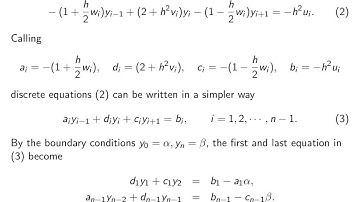 ch10 5. Finite Difference method for two-point boundary value problem. Wen Shen