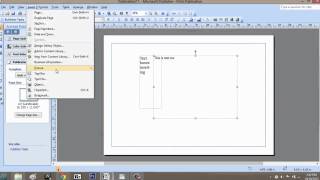 How Do I Insert Text Between Connected Text Boxes While Usin... : Microsoft Graphic Design Programs