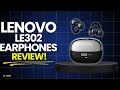 Lenovo LE302 Wireless Headset! Earphones Review: Real Comfort Experience!