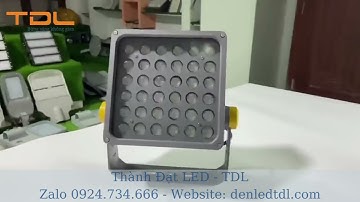 Đèn led rọi cột 16w 24w 36w trang trí sân vườn chính hãng l Báo giá đèn led sân vườn