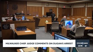 Celebrity Milwaukee chief judge comments on Dugan's arrest Wealth