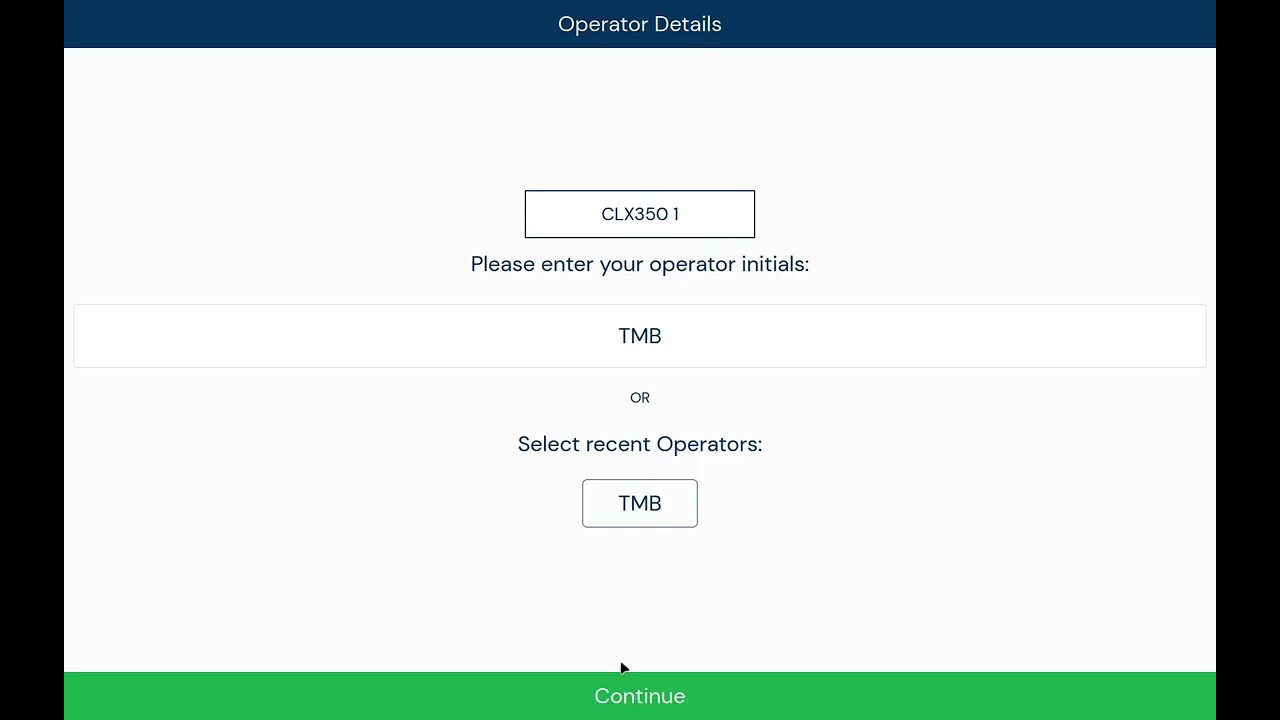 Busroot Demo  - Part 1  - Production Tracking