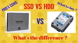 frelsen tendens Supermarked SSD vs HDD / What's Better and Why / Pros and Cons Explained / Solid State  Drive or Hard Disk Drive - YouTube