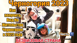 Черногория 2023🇲🇪| Как получить Вид На Жительство Черногории|Какие нужны документы|Сколько это стоит