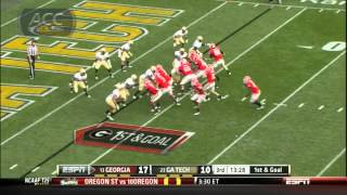 Georgia vs Georgia Tech: 2011 ACC Football Highlights