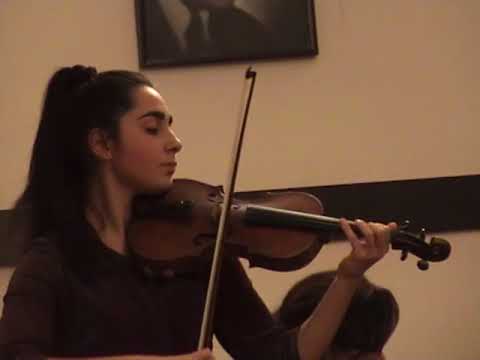 ჯ.მასნე - მედიტაცია . აფინა პაპანდოპულო პედ: ნინო კემულარია აკომპ: ნატა მელუა