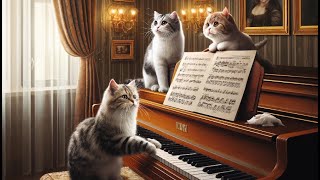 Peaceful Piano | Adorable Cats | Relaxing Music
