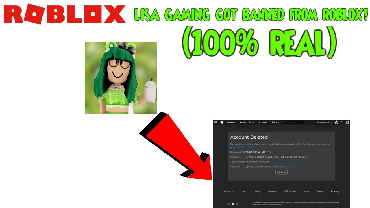 Lisa Gaming Roblox Ban Update 2024: \