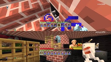 Minecraft cache cache 2 volcan partie 1