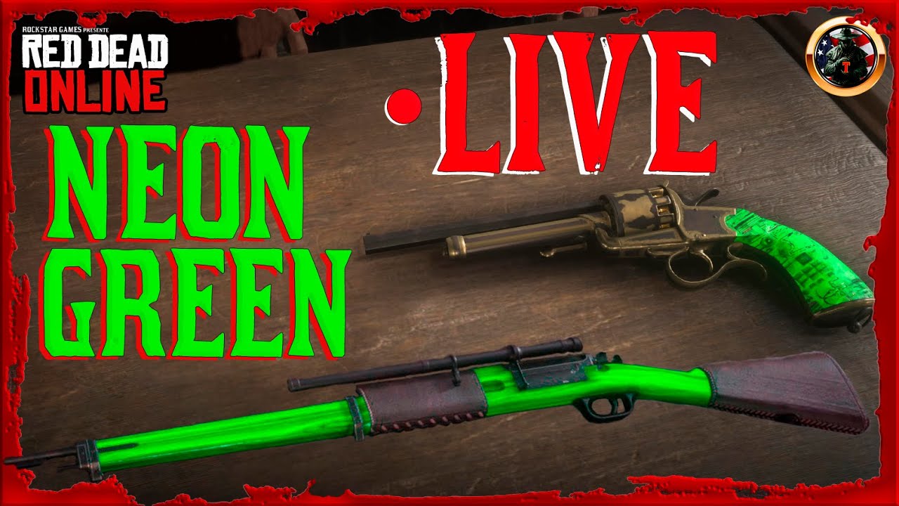  LIVE STREAM HOW TO GET NEON GREEN BOLT RIFLE AND LEMA 15 10 23 Red 