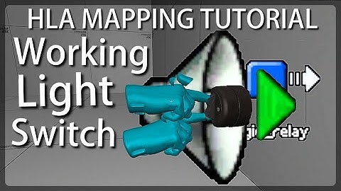 How to make a working light switch, Half life alyx mapping tutorial