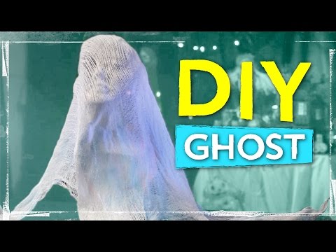 DIY Floating Ghost  ∞ Halloween DIYs