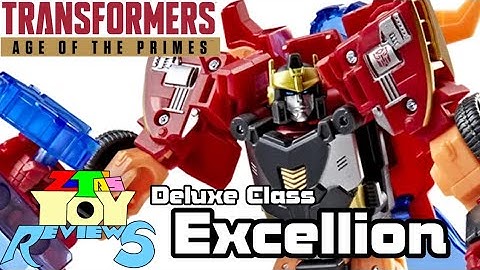 Transformers Age of the Primes Deluxe Class Excellion Toy Review 