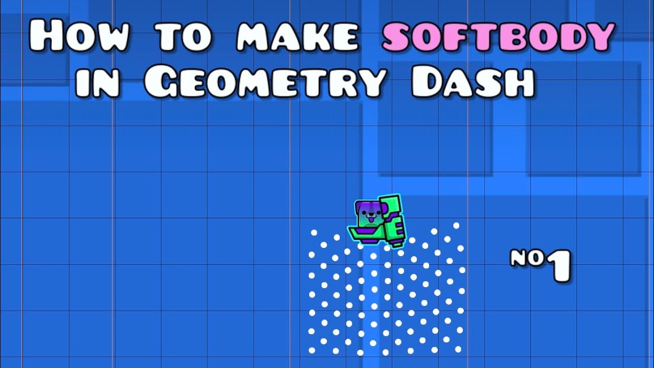 Гайд на мягкотельную физику в ГД №1: основы, гравитация и препятствия [Русские субтитры]