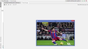28. Template matching using OpenCV Python