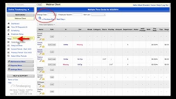 TimeWorksPlus Client Training in 15 Minutes