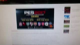 PES 2017 системные требования компьютерной игры