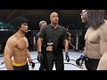 Bruce Lee vs. Big Worm (EA Sports UFC 2)