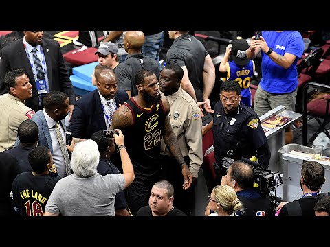 NBAFactsSelfResearched Reminded Me When Lebron James Walked Off The Court After 2018 Finals Nba 