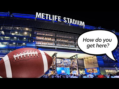 Video: MetLife Stadium: Travel Guide for a Giants Game i New York