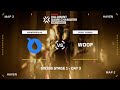 SWIM vs. WOOF -  Verizon Game Changers | Stage 01 | Swiss Round 03 | Map 2