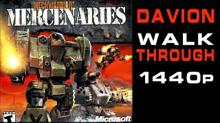 MechWarrior 4: Mercenaries - Davion Walkthrough Veteran - No Commentary