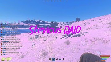 | Stevious Raid | PvP | Rust | 100+ rocket