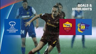 LATE FLURRY | AS Roma vs. St. Pölten Highlights (UEFA Women’s Champions League 2022-23)