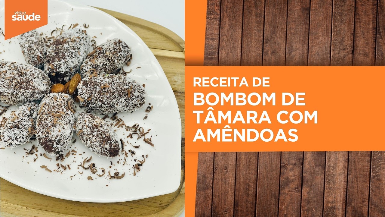Receita: Bombom de tâmara com amêndoas (23/02/26)
