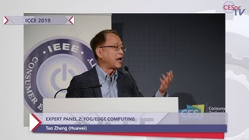 Tao Zhang, Huawei. Fog/Edge Computing Panel
