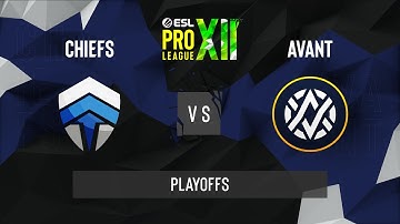 CS:GO - AVANT vs. Chiefs [Nuke] Map 2 - ESL Pro League Season 12 - Playoffs - OCE