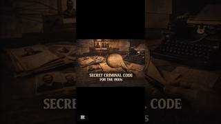 SECRET CRIMINAL’s CODE OF 1900s — The Underworld Language Police Had to Learn