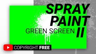 Spray Paint Green Screen Pack Ii