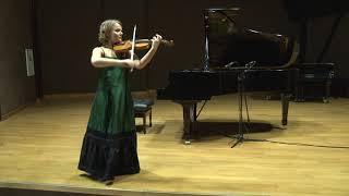 Magdalena Gasior  E Ysae Violin Sonata No 6